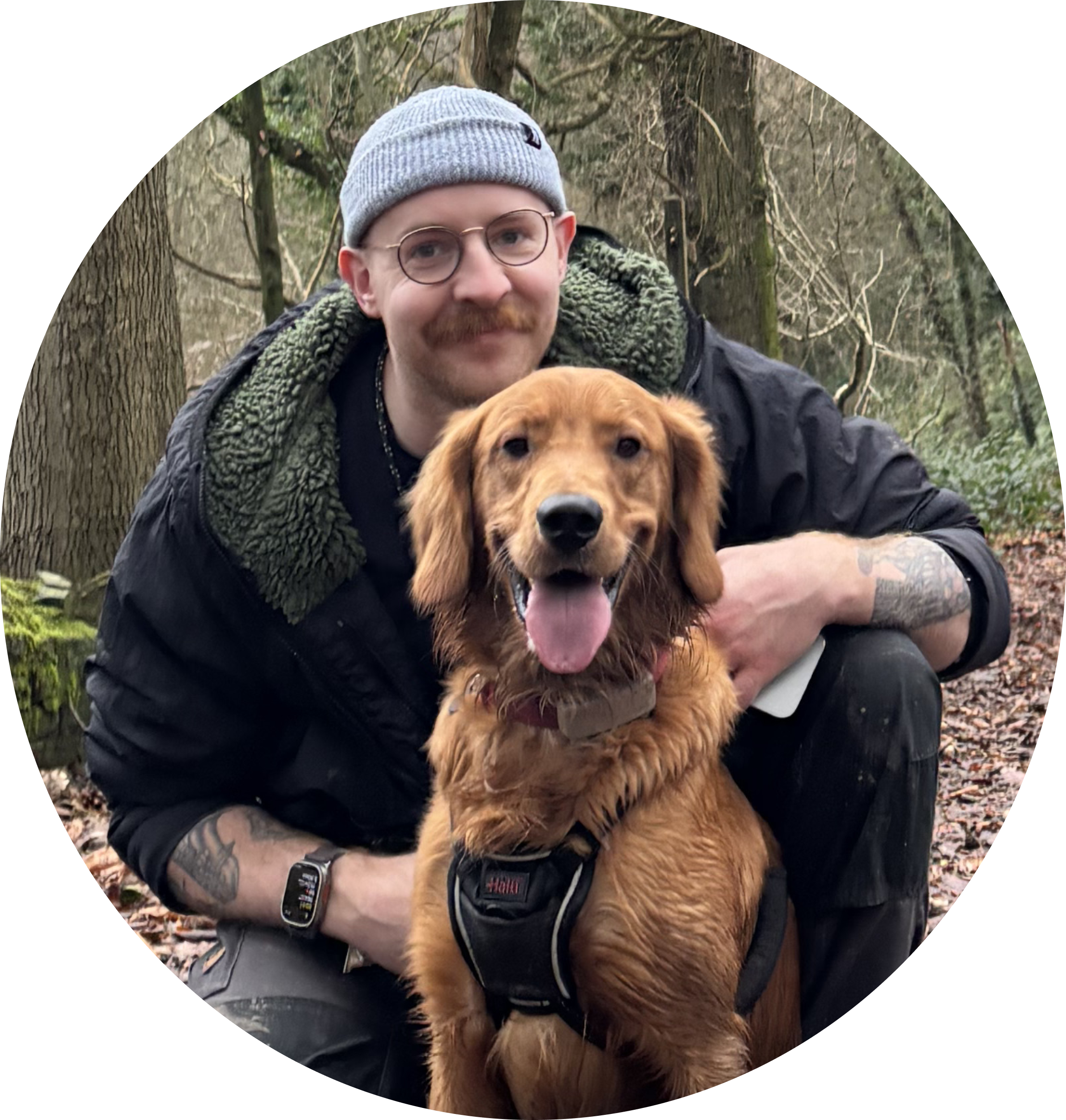 Ben and Rowan the Working Golden Retriever