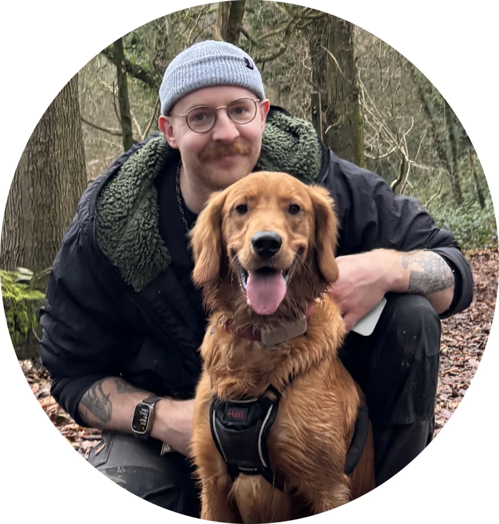 Ben and Rowan the Working Golden Retriever
